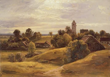 Falu Dachau közelében, 1859